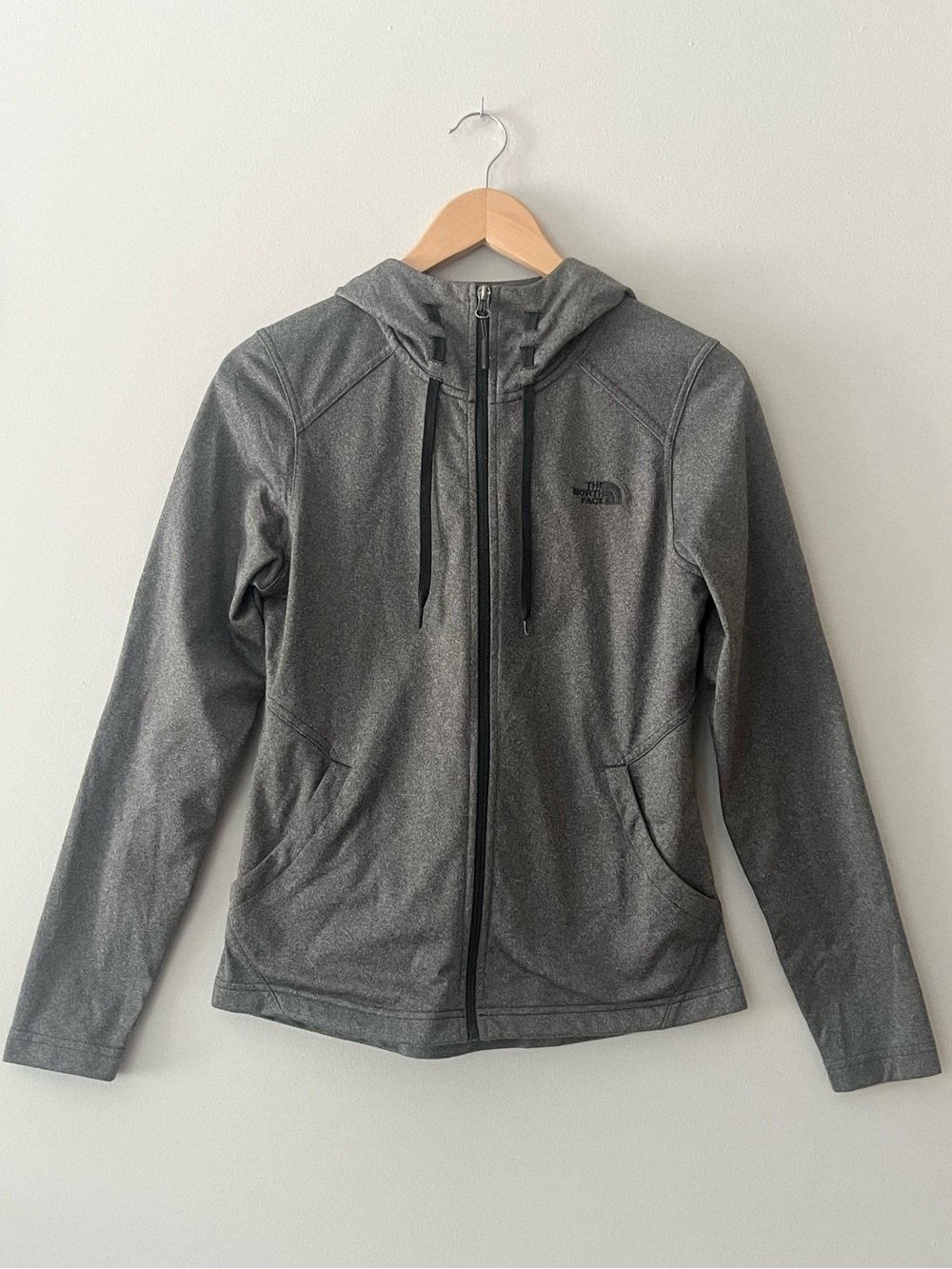 The North Face Tech Mezzaluna Full Zip Hoodie Grey Women’s S